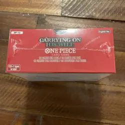 One Piece TCG OP-13 Booster Box Carrying On His Will English Factory Sealed New - Image 3