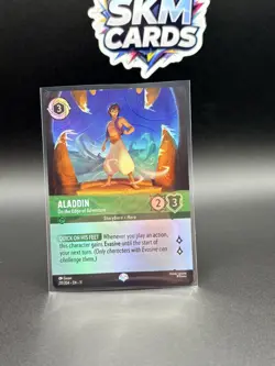 Aladdin - On the Edge of Adventure Epic 211/204 Winterspell Holo Disney Lorcana - Image 3