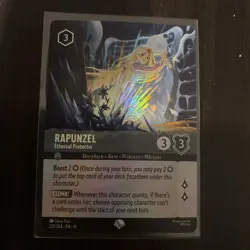 Disney Lorcana Rapunzel Ethereal Protector 222/204 Winterspell Epic - Image 1