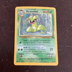 Pokemon Victreebel Jungle 14/64 Holo Unlimited Holo Rare 1999 Card - Image 1