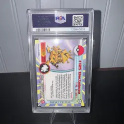 Topps Chrome Electabuzz Pokemon Spectra Card #125 PSA 10 - Image 2