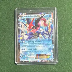 Pokemon Ash-Greninja EX Full Art Holo XY133 Basic 170 HP Water Card - Image 1