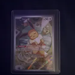 Pokemon Eevee SvP Scarlet & Violet Promo 173 Holo English Basic Card - Image 1