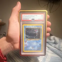 Pokemon Neo Revelation Schimmerndes Garados Holo German PSA 5 Card #65 - Image 1