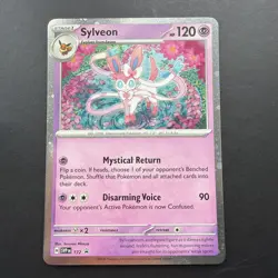 SVP172 Sylveon Cosmos Holo Black Star Promo Scarlet & Violet Pokemon TCG Card - Image 1