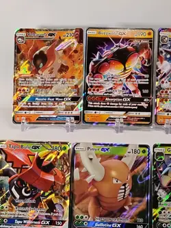 Pokemon TCG GX Lot Of Six Cards Light Play Moderate Play - Image 2