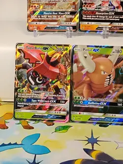 Pokemon TCG GX Lot Of Six Cards Light Play Moderate Play - Image 5