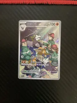 Excadrill 174/162 SV05: Temporal Forces Holo TCG Pokemon Card NM - Image 1