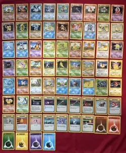 Base Set Unlimited Pokemon Cards X67 Vintage Good-Excellent Condition (P40) - Image 1
