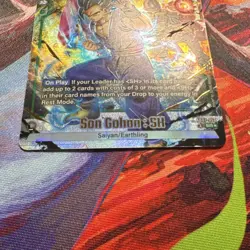 Bandai Dragon Ball Super Son Gohan SH B07-058 SR* Battle Card Foil - Image 2