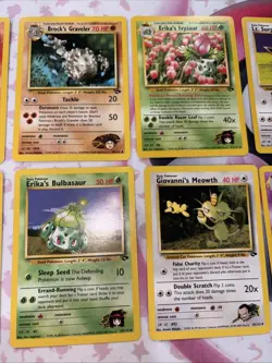 vintage wotc lot of 10 uncommon mp-lp gym challenge cards - Image 4