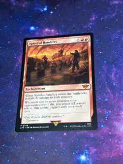 MTG Spiteful Banditry Lord of the Rings: Tales of Middle-Earth - NM Regular - Image 1
