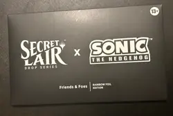 MTG: Secret Lair x Sonic: Friends & Foes Rainbow Foil Edition Sealed - Image 1