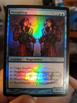 1x Judge Foil Morphling NM Urza's Saga - Reserved List Mtg Magic x1 - Image 1