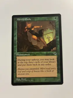 MIRRI’S GUILE LP- Tempest Original mtg Magic Light Play - Image 1