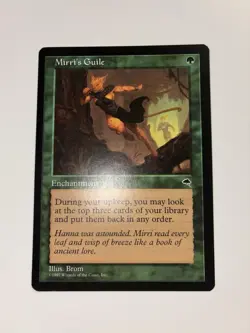 MIRRI’S GUILE LP- Tempest Original mtg Magic Light Play - Image 2