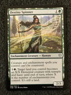 Magic The Gathering MTG - Destiny Spinner - Theros Beyond Death - Image 1