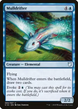 MTG Mulldrifter ** Commander 2018 ** English - Image 1