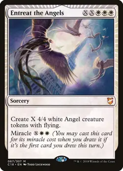 MTG Entreat the Angels ** Commander 2018 ** English - Image 1