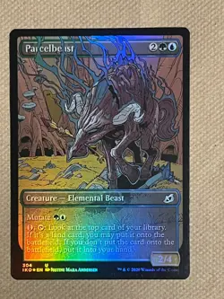 1 X Parcelbeast Showcase Foil NM MTG Ikoria - Image 1