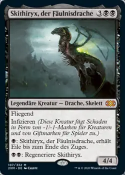 MTG Skithiryx, the Blight Dragon (German, NM Nonfoil) [Double Masters] - Image 1