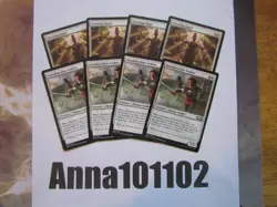 Battalion Foot Soldier x4 and Dawning Angel 4x, M20 White MTG - Image 1