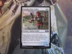 Battalion Foot Soldier x4 and Dawning Angel 4x, M20 White MTG - Image 2