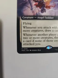 MTG / Firemane Commando / MOC / #0081 / Regular (Extended Art) / Rare / NM - Image 4