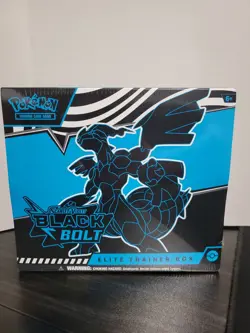 Pokemon TCG: Scarlet & Violet Black Bolt Elite Trainer Box ETB - Factory Sealed - Image 1