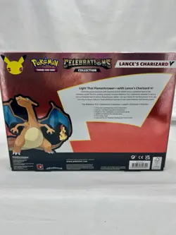 Pokemon TCG Celebrations Collection Box - Lance's Charizard V / New Sealed 820650809392 - Image 2