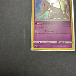 Mew SM215 Sun & Moon [2019] Cosmos Holo Rare Black Star Promo Pokemon TCG NM - Image 4