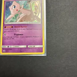 Mew SM215 Sun & Moon [2019] Cosmos Holo Rare Black Star Promo Pokemon TCG NM - Image 5
