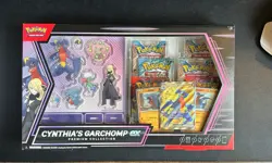 Pokemon Cynthia’s Garchomp Ex Premium Collection sealed mint - Image 1