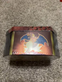 Pokemon Hidden Fates Charizard GX Promo Tin – Factory Sealed 728192506345 - Image 2