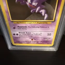 Pokemon TCG Base Set Haunter #29/102 PSA 9 1999 WOTC - Image 3