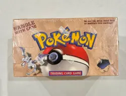 1999 Pokemon - WOTC- FOSSIL THEME DECKS Display Box FACTORY SEALED Vintage TCG - Image 2