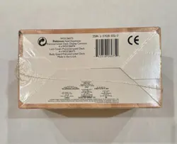 1999 Pokemon - WOTC- FOSSIL THEME DECKS Display Box FACTORY SEALED Vintage TCG - Image 4