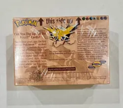 1999 Pokemon - WOTC- FOSSIL THEME DECKS Display Box FACTORY SEALED Vintage TCG - Image 5