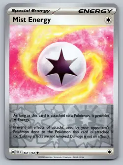 Pokemon TCG SV05: Temporal Forces Mist Energy 161/162 Reverse Holo - Image 1