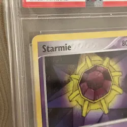2004 POKEMON EX HIDDEN LEGENDS #49 STARMIE-REVERSE FOIL PSA 8 - Image 2