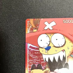 ONE PIECE Chopper OP08-001 L Parallel Leader Base Shop Limited Japan NM Rare - Image 4