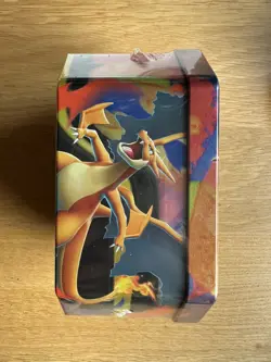 Pokemon TCG: Mega Charizard Y ex Tin, Brand New & Sealed - Image 5