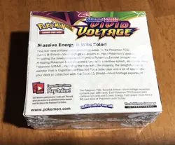 New Pokemon Sword & Shield - VIVID VOLTAGE BOOSTER BOX - Sealed . - Image 2