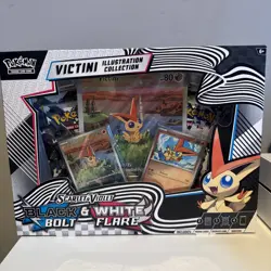 Pokemon Black Bolt White Flare Victini Illustration Collection New Sealed ✅ - Image 1