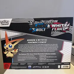 Pokemon Black Bolt White Flare Victini Illustration Collection New Sealed ✅ - Image 4
