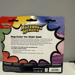 Pokemon TCG Ascended Heros Tech Sticker Collection Gastly Sealed New - Image 4