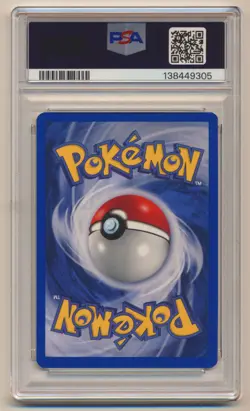 PSA 8 Pokemon Gym Challenge Unlimited Holo SWIRL Rocket's Mewtwo 14/132 NM/MINT! - Image 2