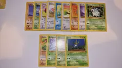 Pokemon TCG Base Set Jungle Cards Bundle Mixed Conditions Incomplete(13 Cards)#2 - Image 1