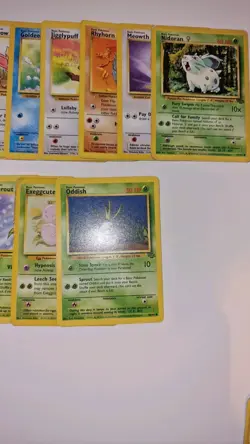 Pokemon TCG Base Set Jungle Cards Bundle Mixed Conditions Incomplete(13 Cards)#2 - Image 3