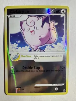 Pokemon Clefairy 83/132 Reverse Holo Secret Wonders Common LP - Image 1
